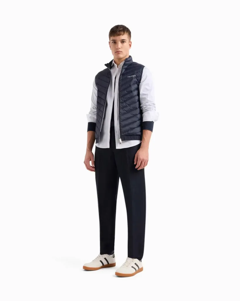 doudoune sans manches matelassée Armani Exchange chez Urban Chic à Dieppe en Seine-Maritime