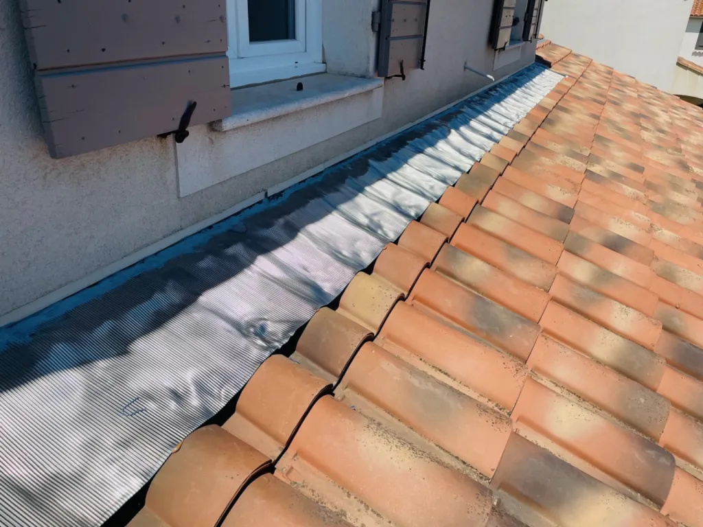 Rénovation de Solin de toiture sur Ensuès-la-Redonne 13820