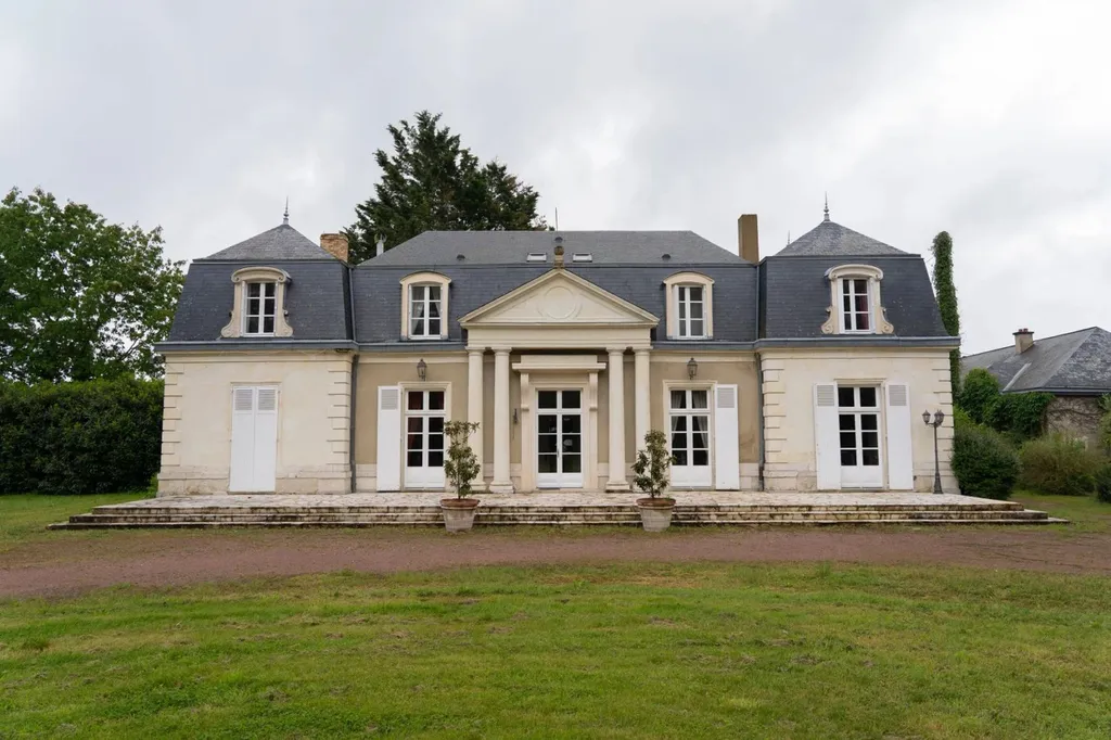 acheter un manoir exceptionnel en sarthe