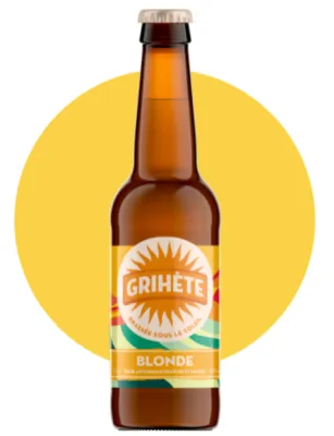 Bière Grihète — Drôme Provençale — Blonde, Blanche et Cold IPA à la Cave ROSSI