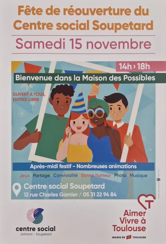 Inauguration Centre Social Soupetard (Mairie de Toulouse)