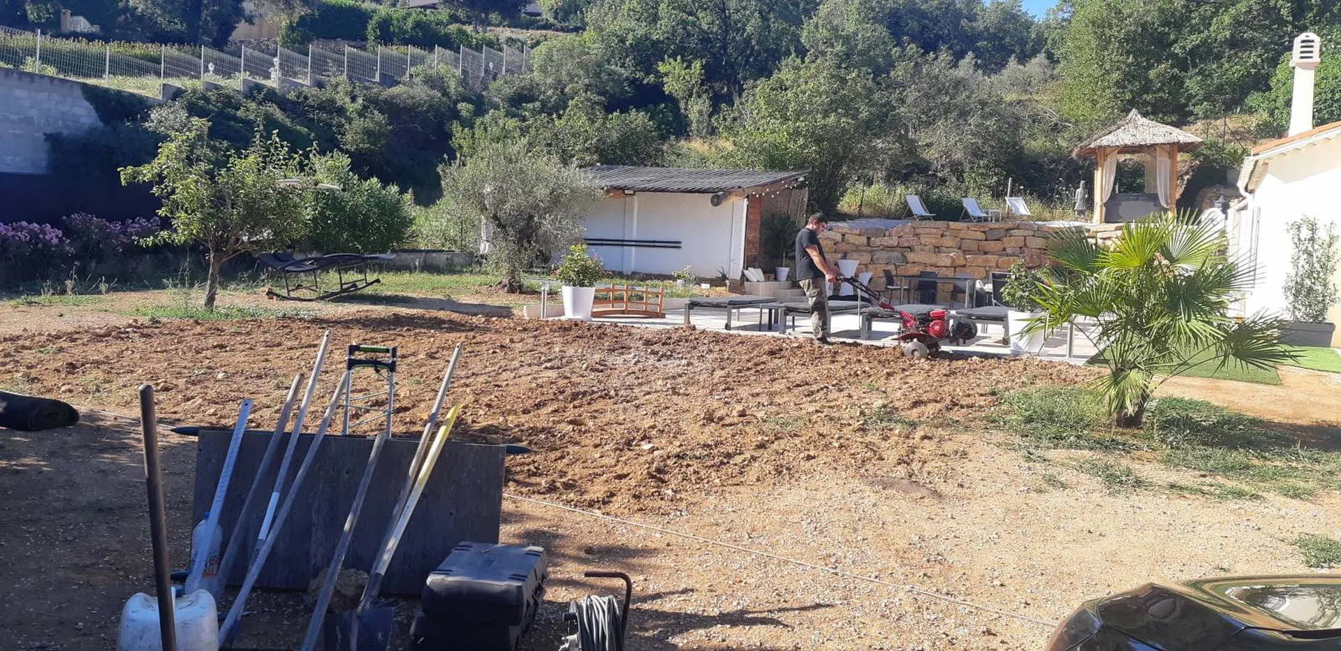 Tarif pour création pelouse pas cher var