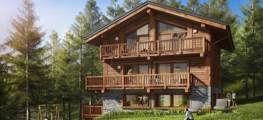 Chalets Casse-Noisette dans la station familiale de Méribel les Hauts en Auvergne Rhône-Alpes