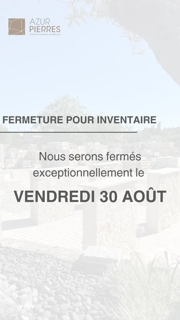 FERMETURE EXCEPTIONNELLE