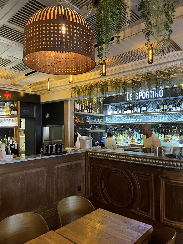 Installation sonorisation Bar restaurant Le Sporting à Saint Tropez Var 83