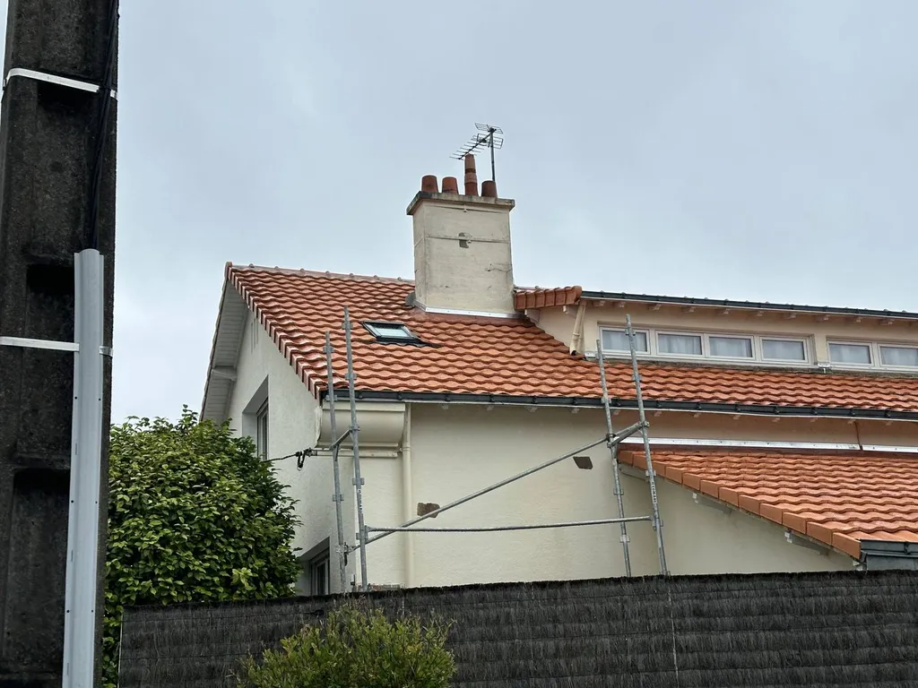 vue de la toiture de la rue 