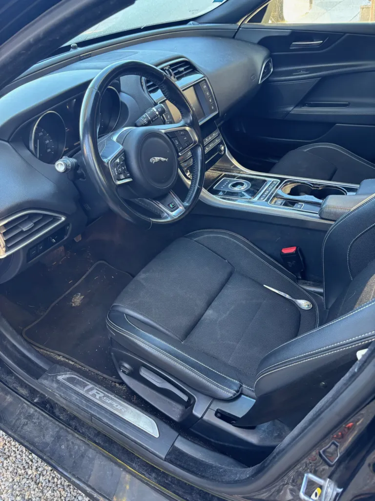 le véhicule avant l'intervention 