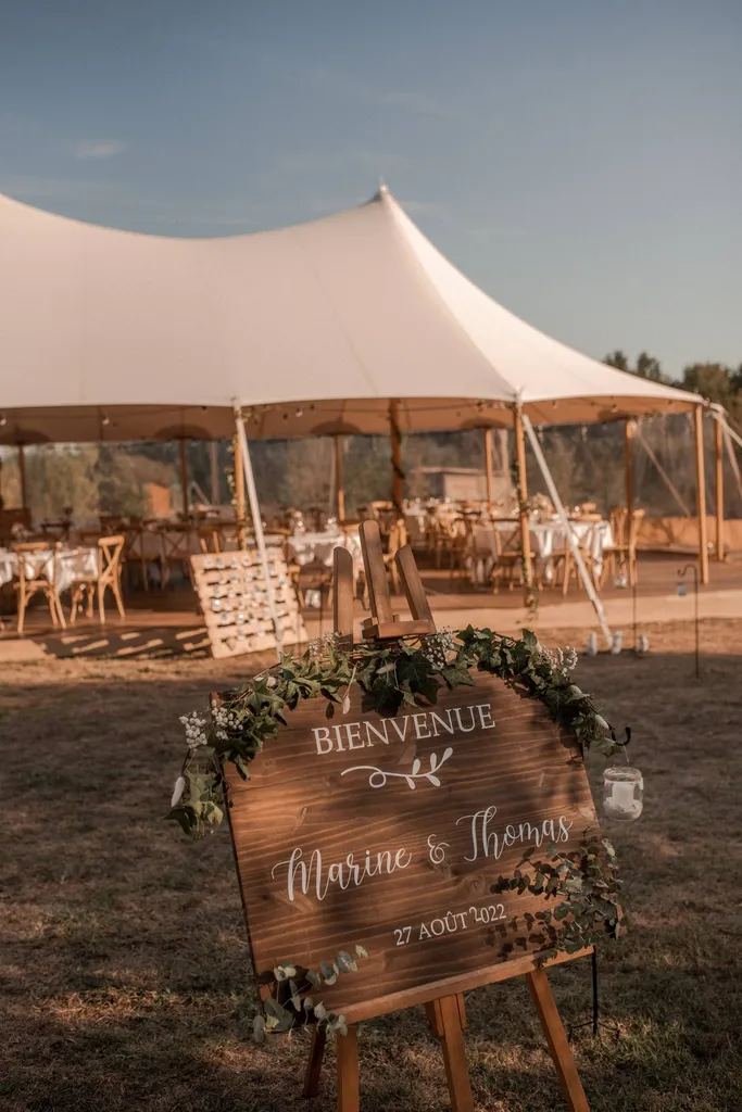 Mariage Marine & Thomas : organisation d'un mariage bohème au milieu des vignes dans le Libournais - Les Mariages de Mademoiselle L - David Vinso
