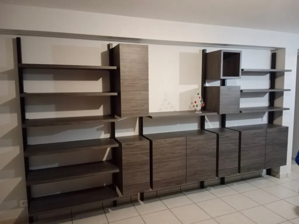 Bibliothèque et meuble d'entrée à Bordeaux