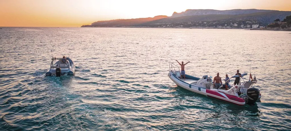Sunset in the Calanques