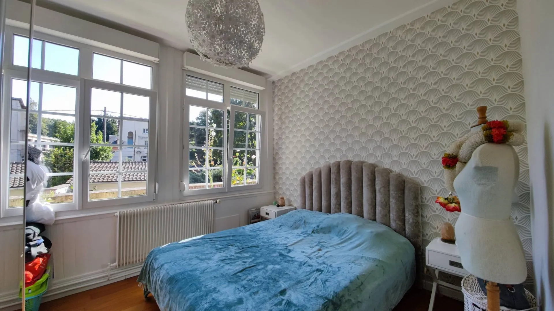 A vendre Appartement en rez-de-chaussée avec jardin acces plage de sable à pied à Dieppe en Normandie (76)