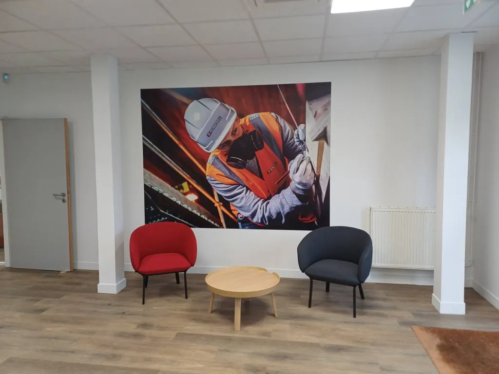 Décoration murale pour locaux professionnel vers Paris