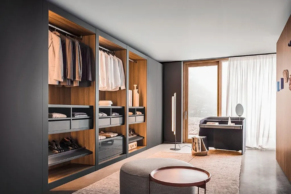 Aménagement de placard sur mesure avec rangements optimisés et accessoires intégrés pour appartement à Quint-Fonsegrives 31130