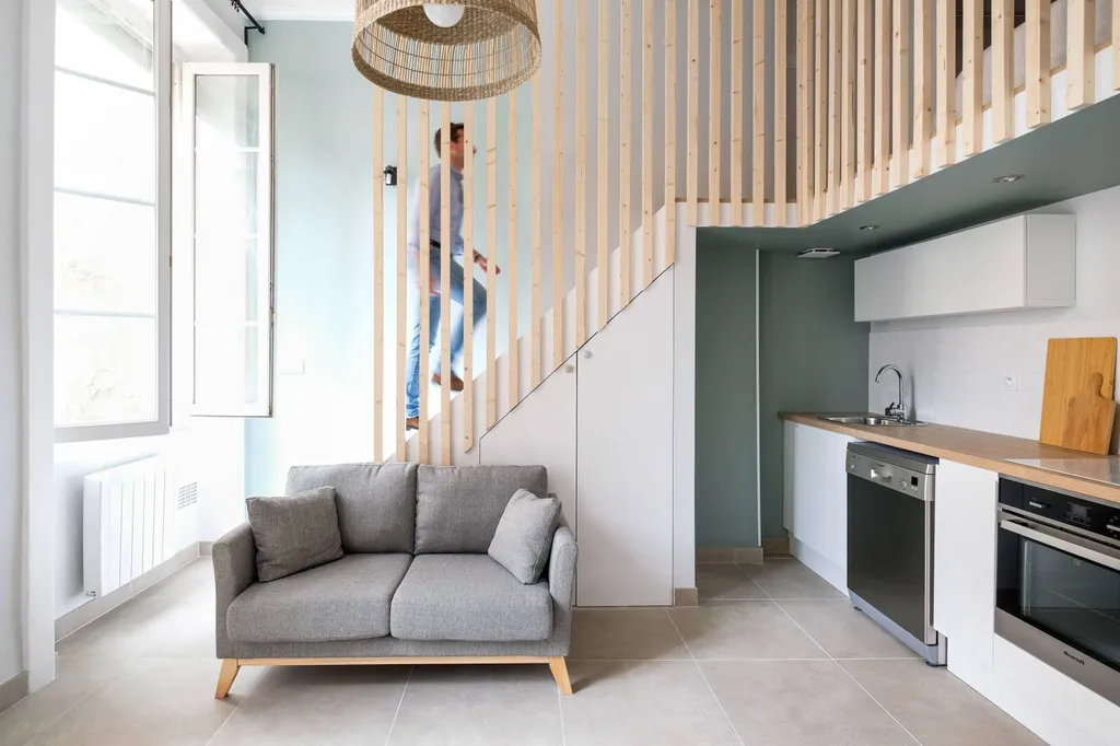 Création de mezzanine lors de rénovation d'intérieure 