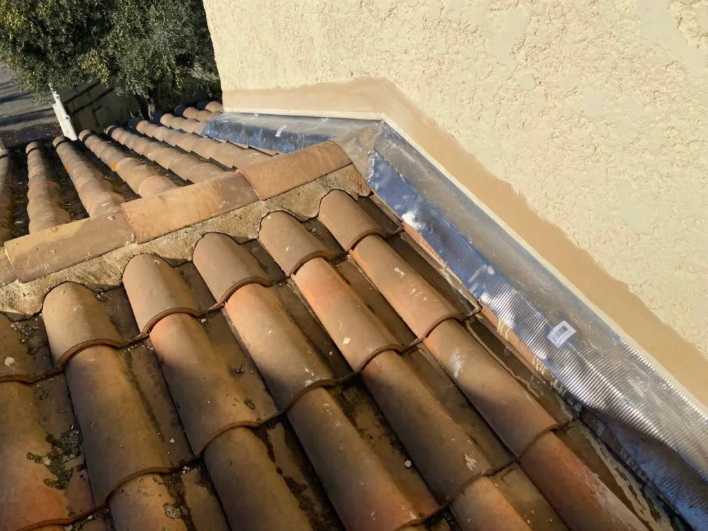 réfection solin toiture sur martigues