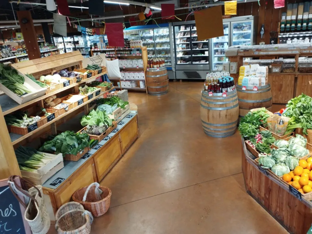Un magasin Bio indépendant