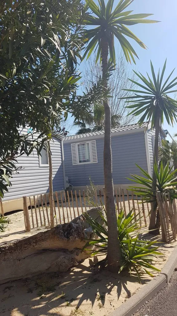 location de mobil home dans station balnéaire à Vias-Plage bord de mer