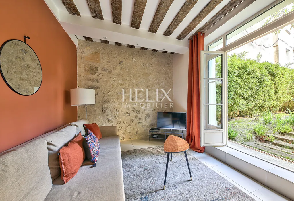 Appartement avec jardin dans le centre ville de Saint Germain en Laye