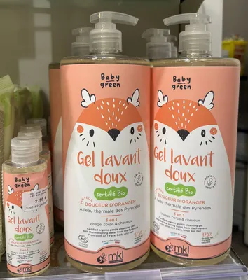 GEL LAVANT BABY GREEN BIO 100ML / 1L 13012