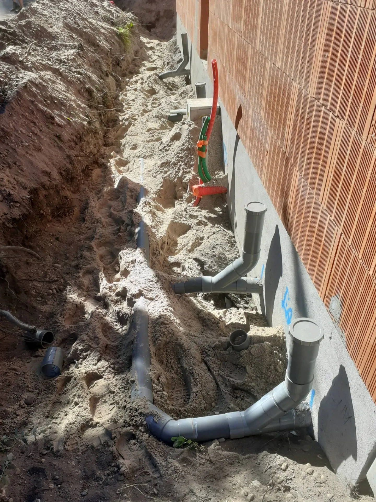 Viabilisation d'un terrain pour une construction neuve à Caudéran près de Bordeaux