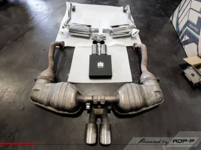 Montage Catback à clapet Armytrix Porsche Boxster S Type 987 | ADP Performance