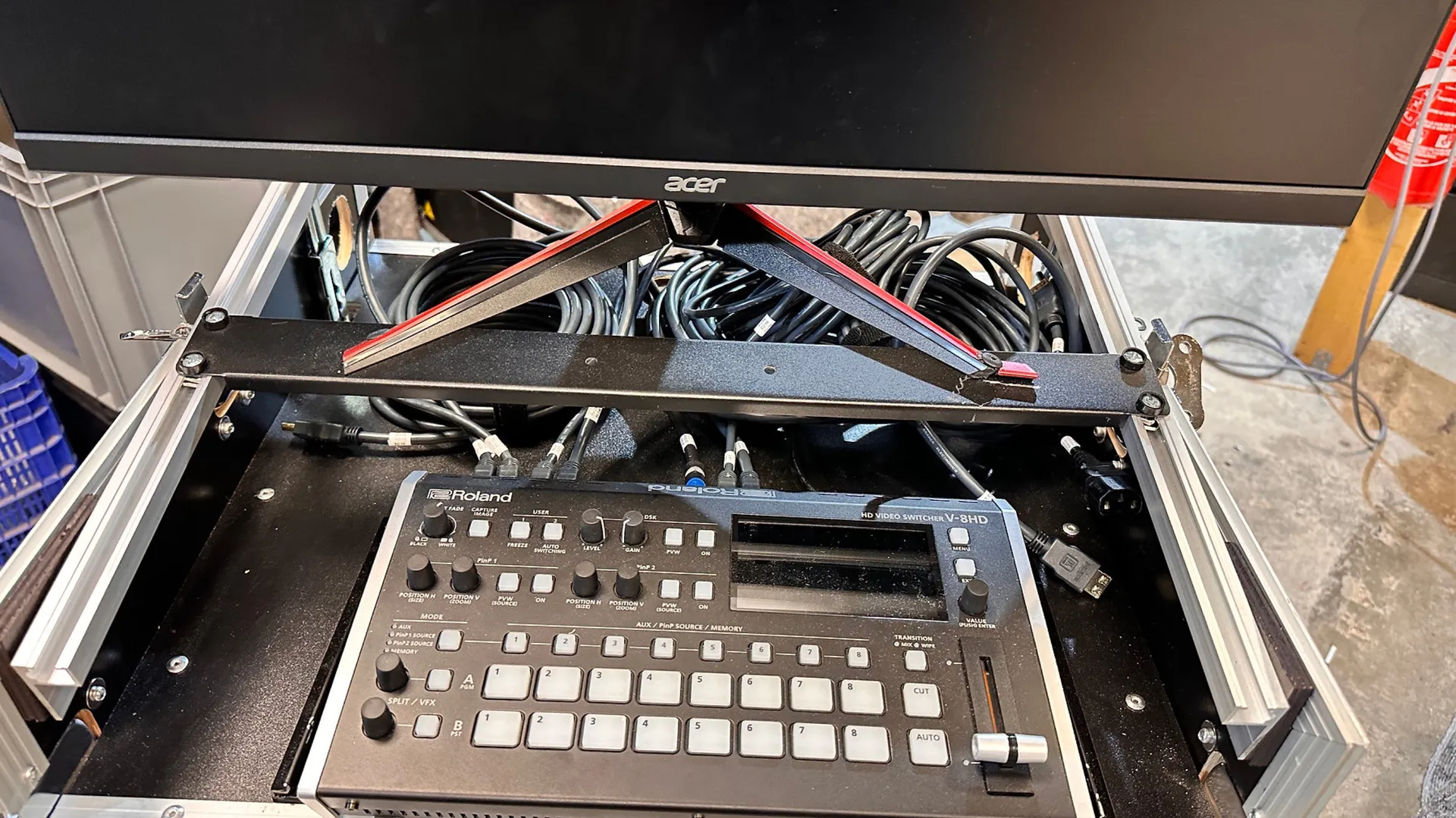 RACK REGIE VIDEO NUMERIQUE PRO 2