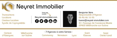 Agence immobilière Villefranche sur Saône (69) Neyret Immobilier