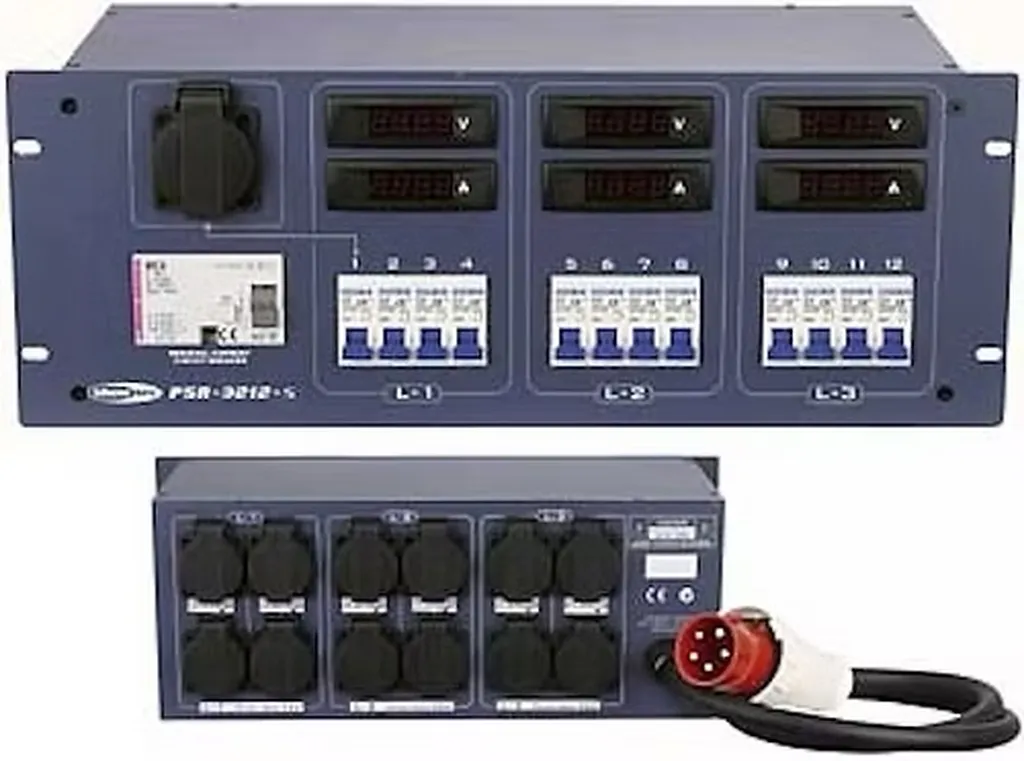 BLOC ALIMENTATION 32A TRI VERS 12X 16A MONO