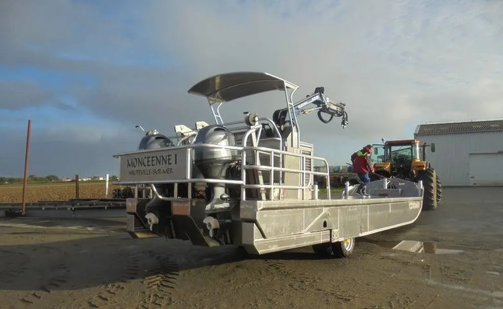 Chaland neuf en aluminium et moteurs YAMAHA à Arzal dans le Morbihan