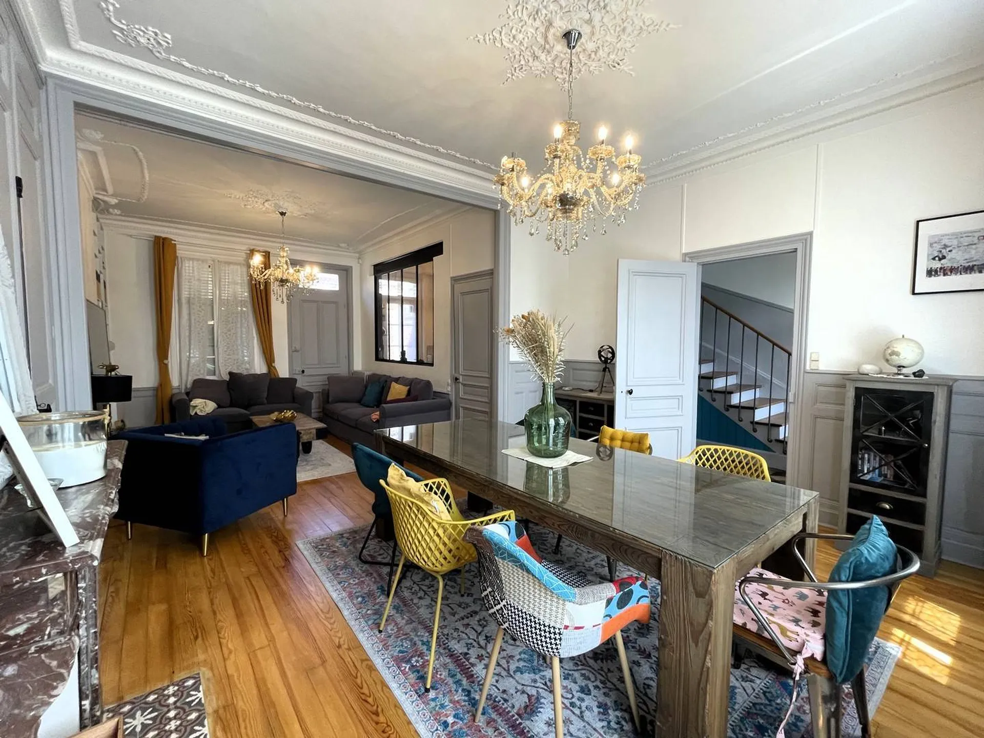 SOUS OFFRE Maison de Maître spacieuse en bord de mer entièrement rénovée, entre Dieppe et la Baie de Somme, en Normandie