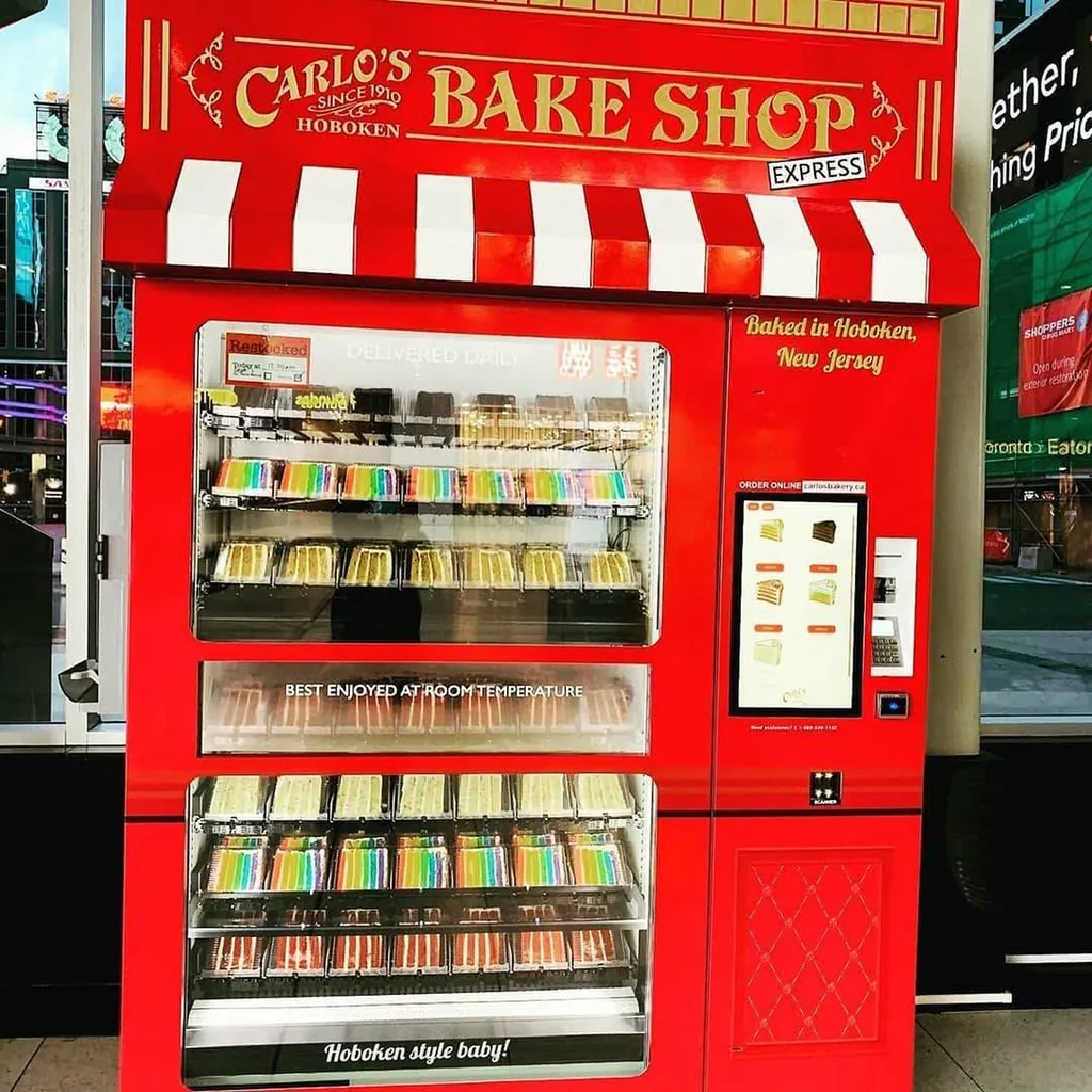 Distributeur automatique patisserie