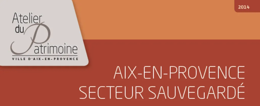 Atelier du patrimoine de la ville d'Aix en Provence