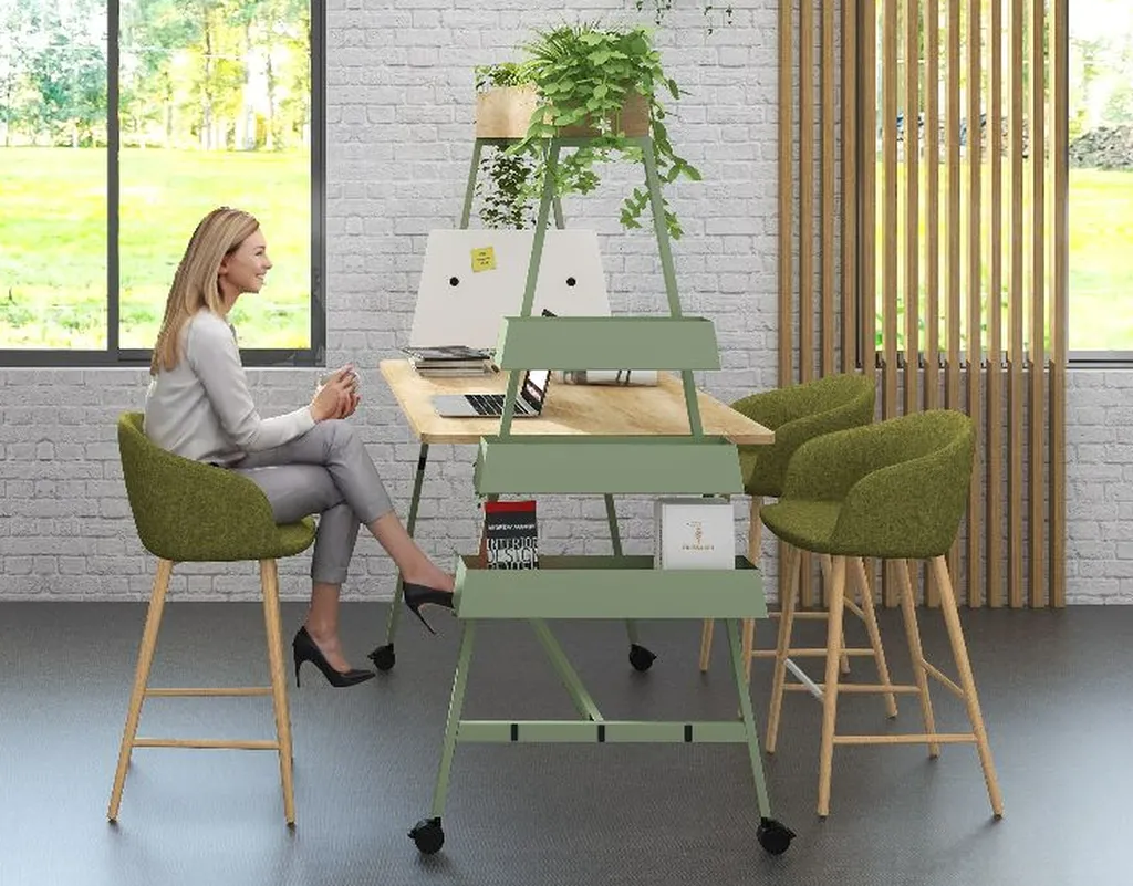 Mobilier ALTO coworking installé dans un espace collaboratif à Nîmes