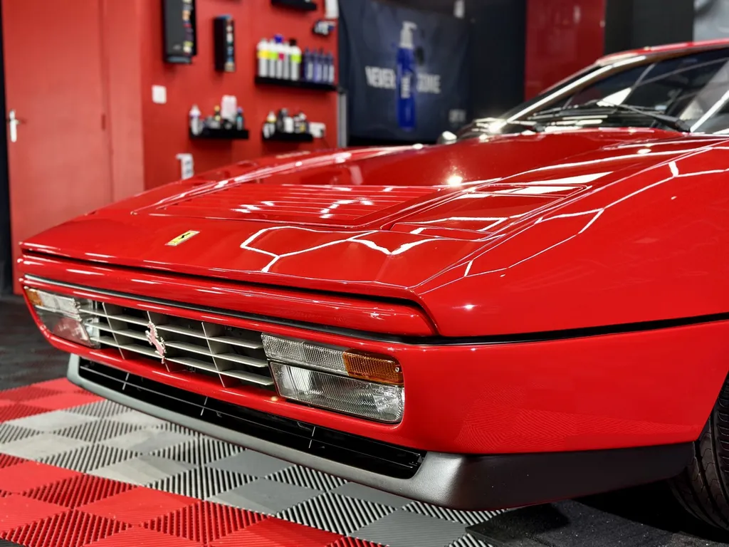 Traitement céramique lyon polissage carrosserie DETAILING Ferrari 328 GTS