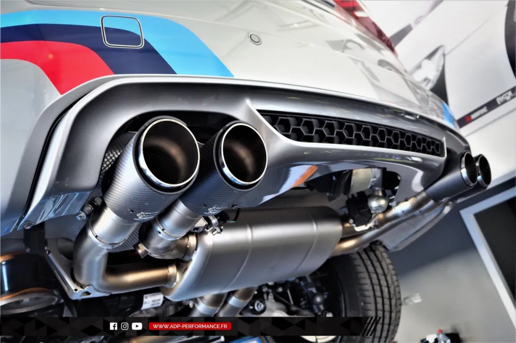 Reprogrammation moteur Salon de Provence - Echappement Akrapovic - BMW X5 M 4.4 V8 Bi-Turbo