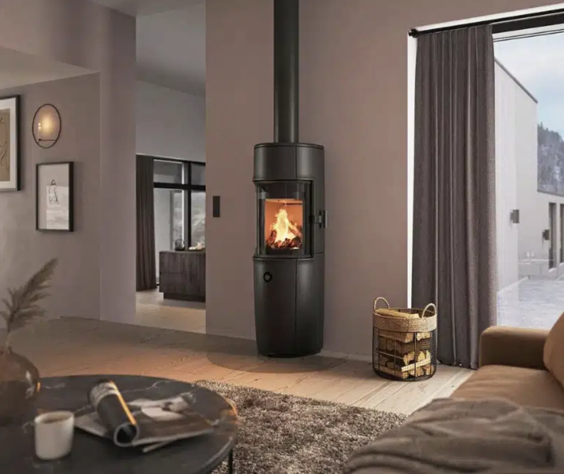 Installateur de poêle à bois en Ardèche
