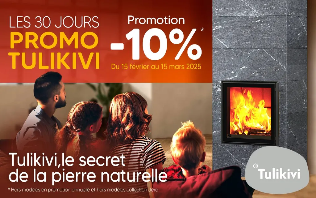 Promotion Tulikivi le secret de la pierre naturelle
