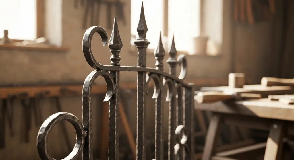 Création de clôtures en fer forgé style provençal sur mesure pour propriété à Cogolin proche de Grimaud