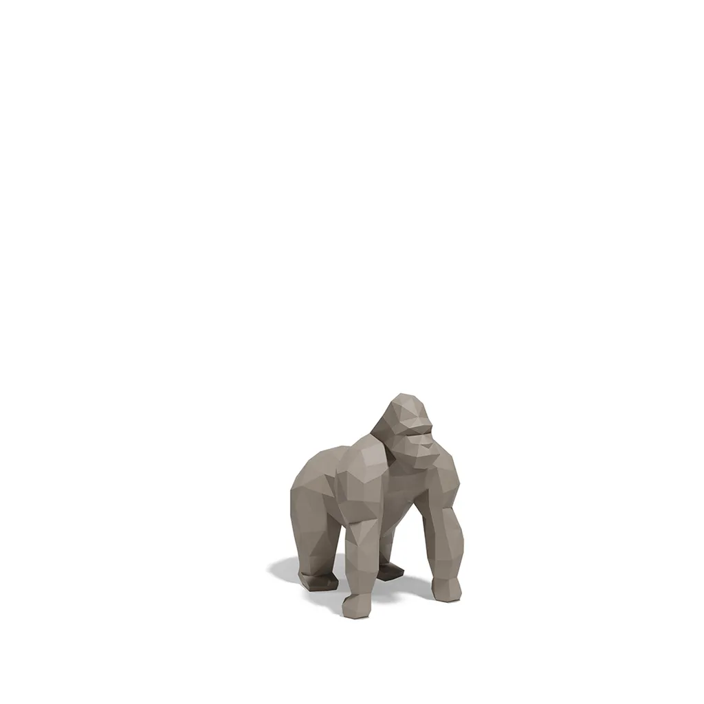 Statue gorille Origami Saru No Ko design par Vondom disponible chez Ginette Design à Labège proche Toulouse