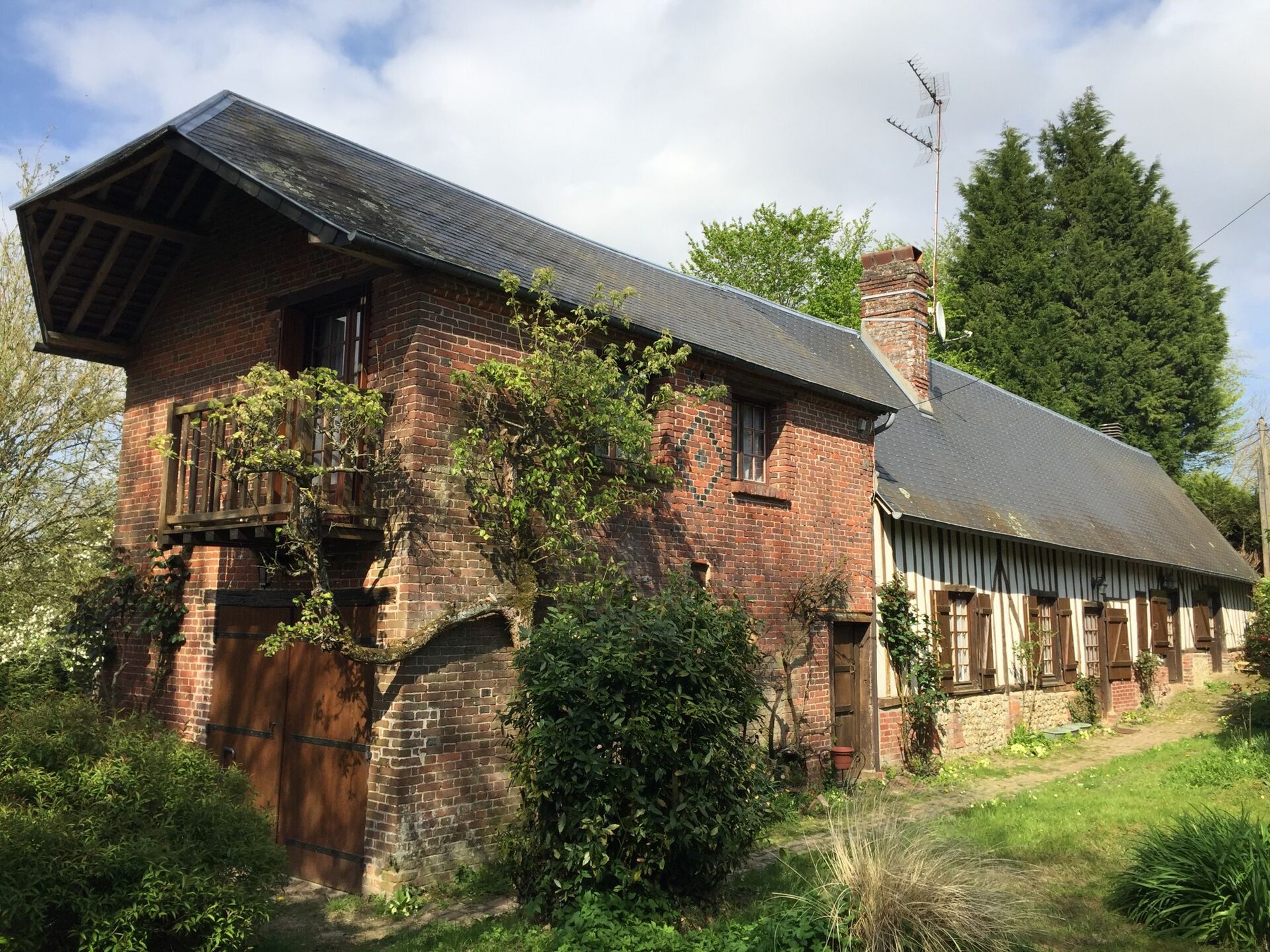 Maison à vendre près de Deauville dans le Pays d'Auge, Agence immobilière Terres et Demeures de Normandie de Lisieux