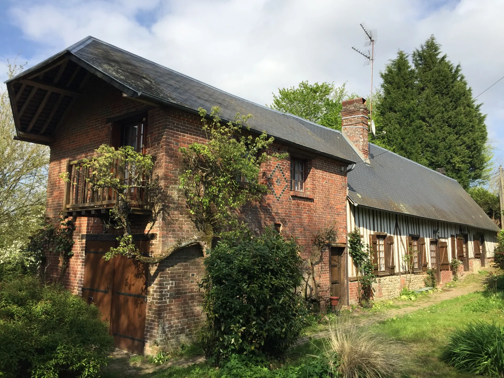 Maison à vendre près de Deauville dans le Pays d'Auge, Agence immobilière Terres et Demeures de Normandie de Lisieux