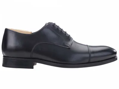 chaussure richelieu noir profil