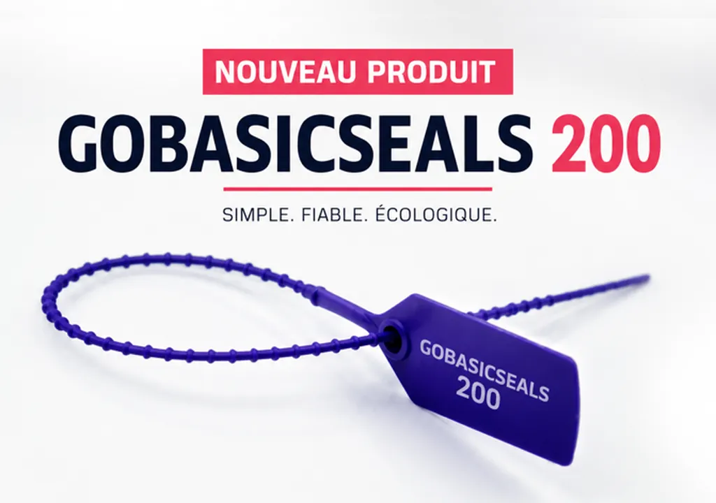 NOUVEAUTÉ : découvrez le GOBASICSEALS 200, le nouveau scellé de sécurité pratique, fiable et économique signé Seals Company