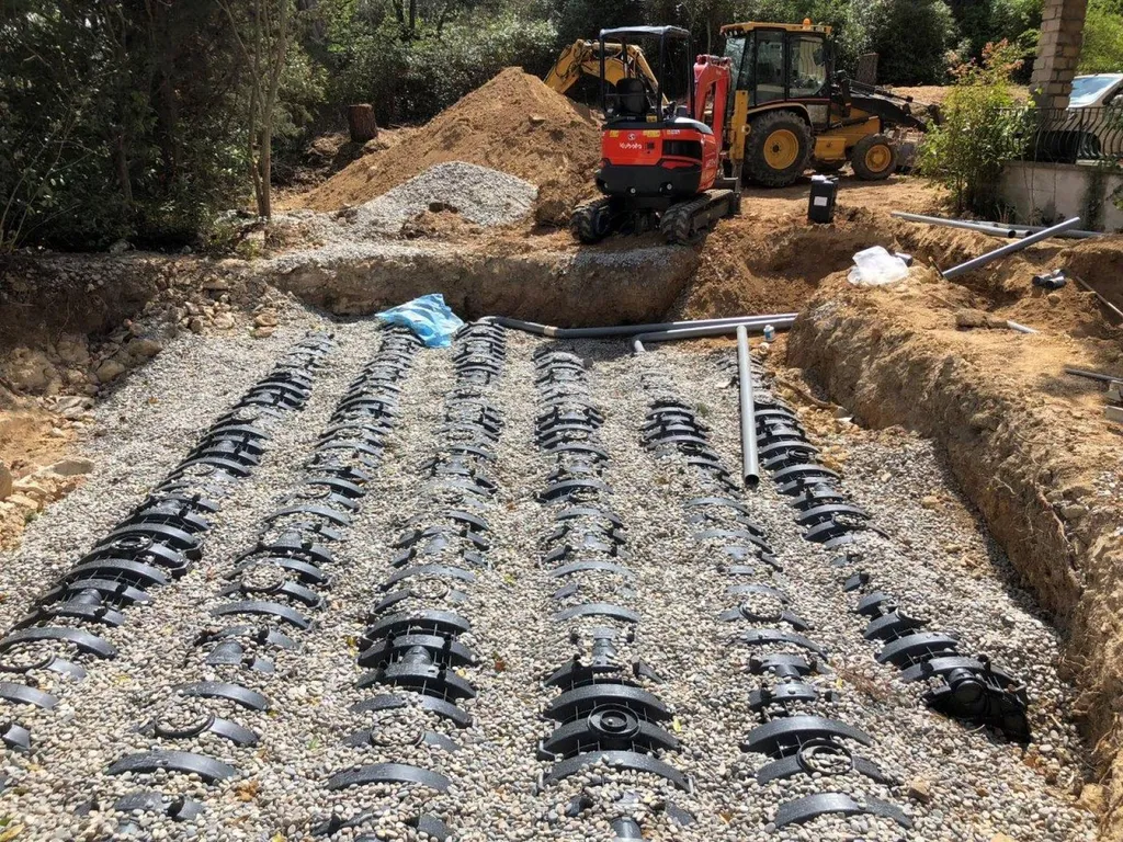 Tunnel d'épandage d'eaux épurées GRAF, Draguignan