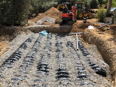 Tunnel d'épandage d'eaux épurées GRAF, Draguignan