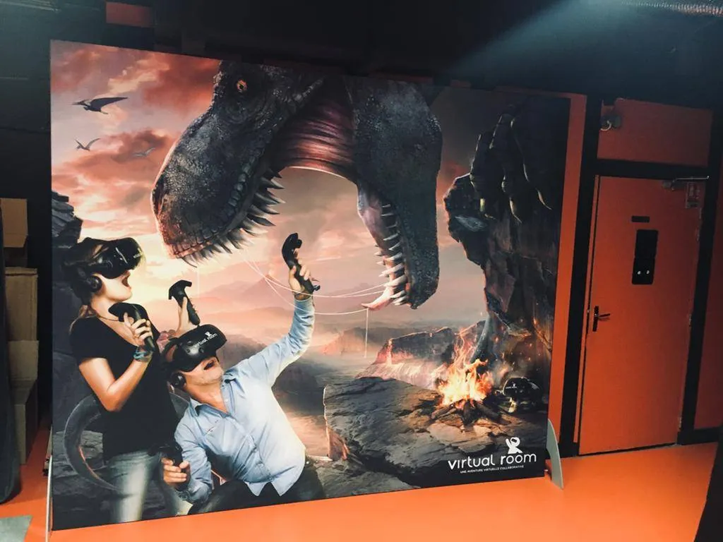 Location stand exposition