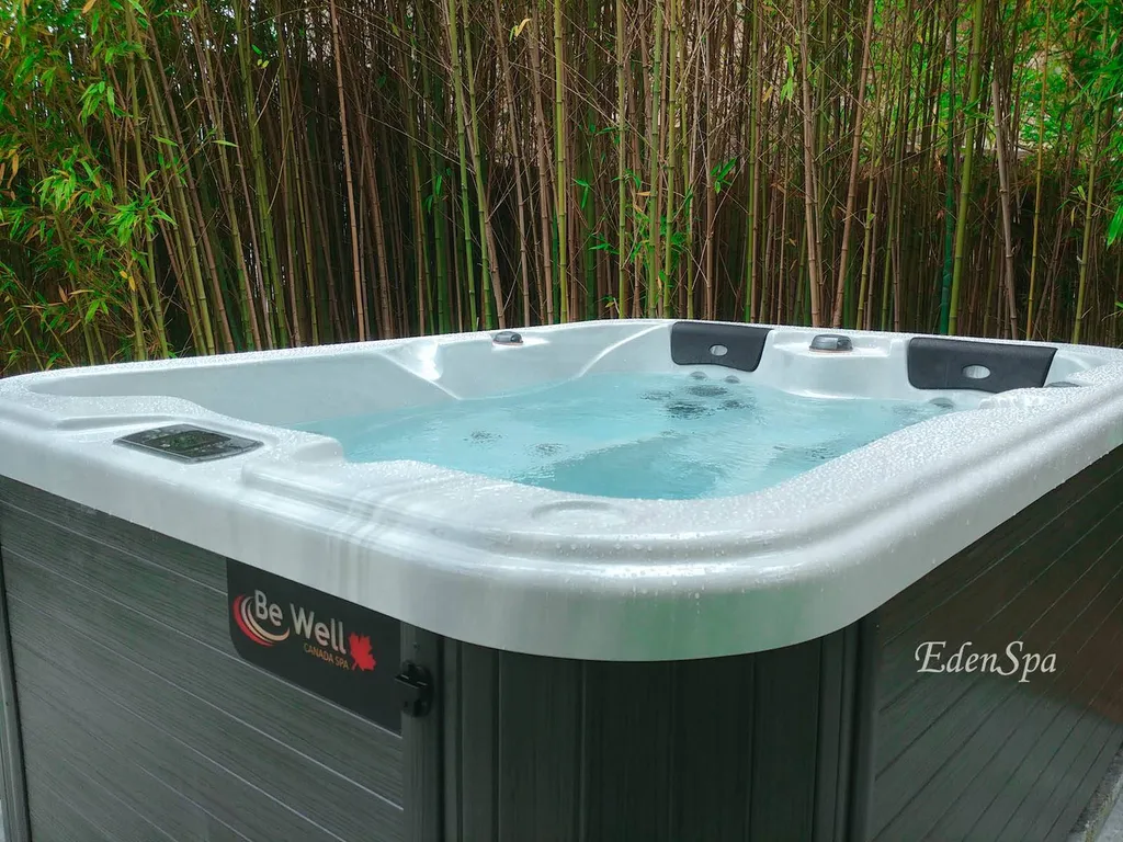 jacuzzi 3 places exterieur bambous aix en provence
