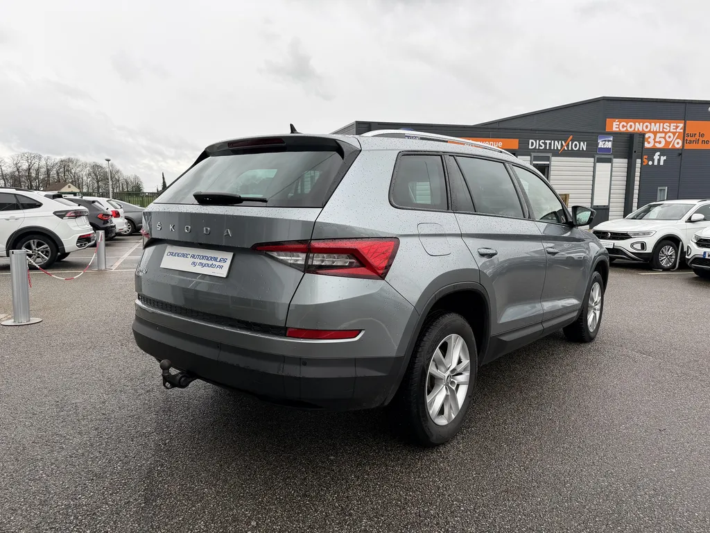 Skoda Kodiaq d’occasion diesel automatique 7 places à vendre près de Rouen en Normandie