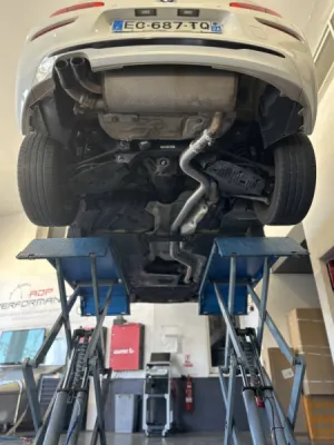 Installation et Fourniture Tube avant et arrière Non Résonné Supersprint BMW 125i 2.0T 218cv - ADP-Performance Avignon