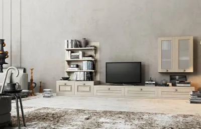 Installation d'un living italien sur mesure contemporain à Six Fours dans le 83